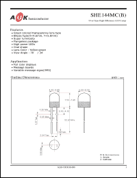Click here to download SHE144MC Datasheet