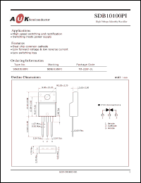 Click here to download SDB10100PI Datasheet