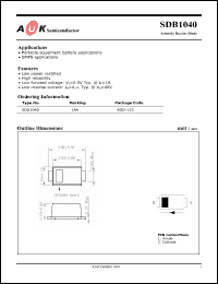 Click here to download SDB1040_1 Datasheet