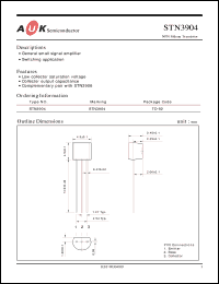 Click here to download STN3904 Datasheet