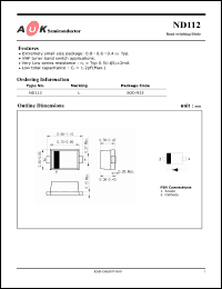 Click here to download ND112 Datasheet
