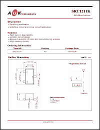 Click here to download SRC1211K Datasheet