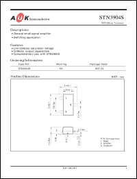 Click here to download STN3904S Datasheet