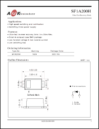 Click here to download SF1A200H Datasheet