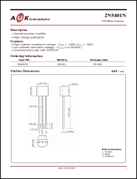 Click here to download 2N5401N Datasheet