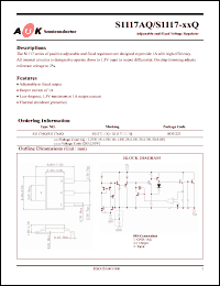 Click here to download S1117-XXQ Datasheet