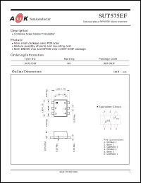 Click here to download SUT575EF Datasheet