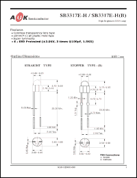 Click here to download SB3317E-H Datasheet