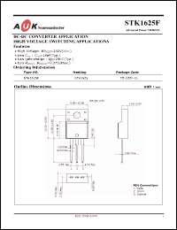 Click here to download STK1625F Datasheet