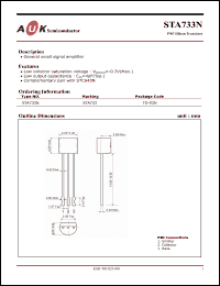 Click here to download STA733N Datasheet