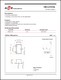 Click here to download SRA2211K Datasheet