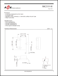 Click here to download SR2333-H Datasheet
