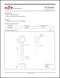 Click here to download STS8550 Datasheet