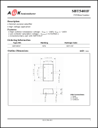 Click here to download SBT5401F_1 Datasheet