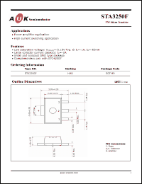 Click here to download STA3250F Datasheet
