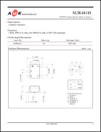 Click here to download SUR481H Datasheet