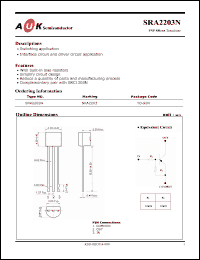 Click here to download SRA2203N Datasheet