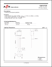 Click here to download STS733 Datasheet