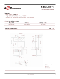 Click here to download D13007 Datasheet