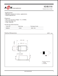 Click here to download SDB330 Datasheet