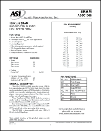 Click here to download AS5C1008DJ-20/IT Datasheet