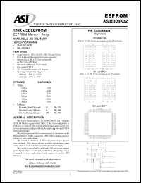 Click here to download AS8E128K32Q-300/883C Datasheet