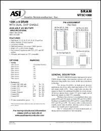 Click here to download MT5C1008CW-55L/IT Datasheet