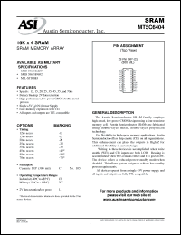 Click here to download MT5C6404C-55L/IT Datasheet