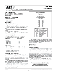 Click here to download SMJ44400-10HRM Datasheet