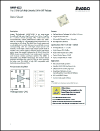 Click here to download AMMP-6222-TR1G Datasheet
