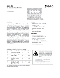 Click here to download AMMC-6241-W10 Datasheet