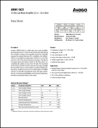Click here to download AMMC-5023-W10 Datasheet