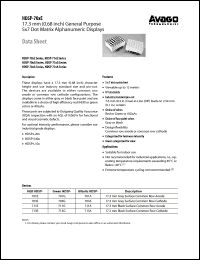 Click here to download HDSP-703A Datasheet