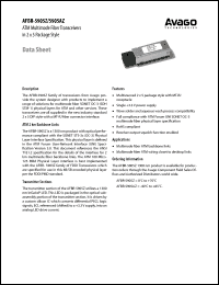 Click here to download AFBR-5905AZ Datasheet