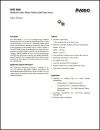 Click here to download APDS-9008 Datasheet