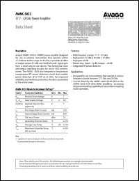 Click here to download AMMC-5033-W10 Datasheet