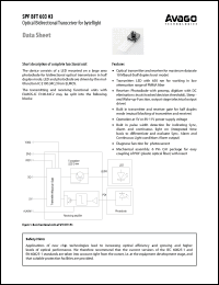 Click here to download SPFBFT00303 Datasheet