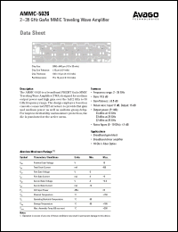 Click here to download AMMC-5026-W50 Datasheet