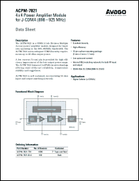 Click here to download ACPM-7821 Datasheet