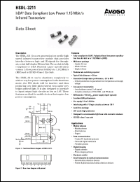 Click here to download HSDL-3211-021 Datasheet