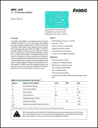 Click here to download AMMC-6430 Datasheet