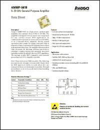 Click here to download AMMP-5618-TR1 Datasheet