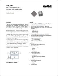 Click here to download HSDL-7002 Datasheet