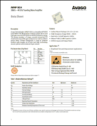 Click here to download AMMP-5024-TR2G Datasheet