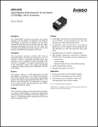 Click here to download AFBR-5978Z Datasheet
