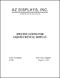 Click here to download ACM1601C-RLYH-T Datasheet