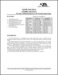 Click here to download AZ100LVEL16 Datasheet