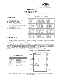 Click here to download AZ100LVEL33LR1 Datasheet