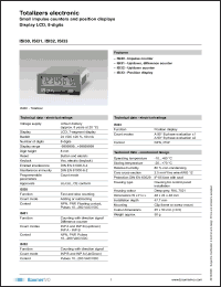 Click here to download ISI31.011AA01 Datasheet