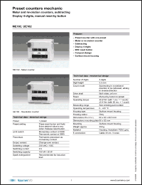Click here to download ME102.010A09E Datasheet